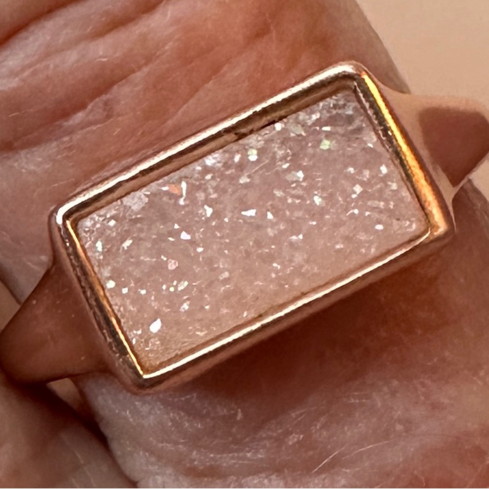 Kendra Scott Drusy Rose Gold ring